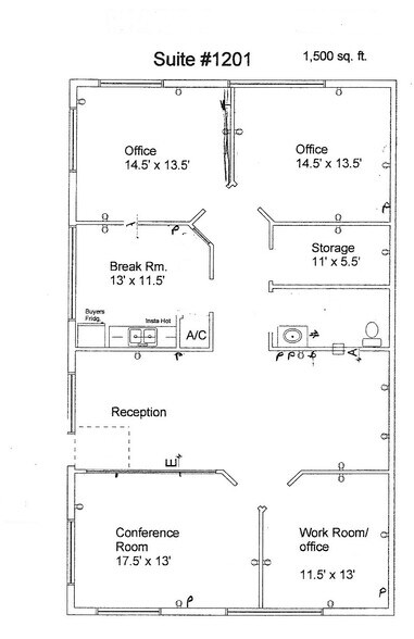 14141 46th St N, Clearwater, FL à louer - Plan d’étage – Image 2 sur 10