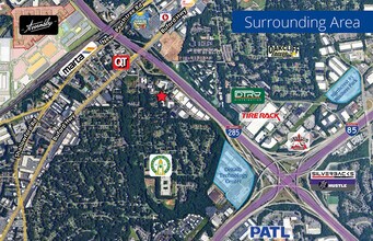 2801 Clearview Pl, Doraville, GA - Vue aérienne vue de carte
