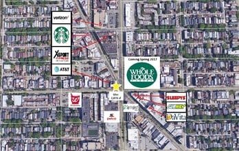 3200-3206 N Lincoln Ave, Chicago, IL - VUE AÉRIENNE  vue de carte
