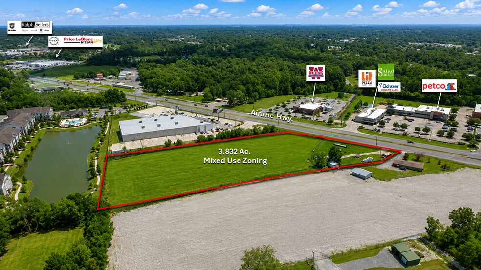 14586 Airline Hwy, Gonzales, LA à vendre - Photo principale – Image 1 sur 14
