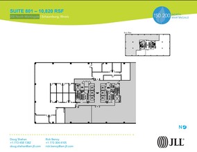 150 N Martingale Rd, Schaumburg, IL à louer Plan d’étage– Image 1 sur 1