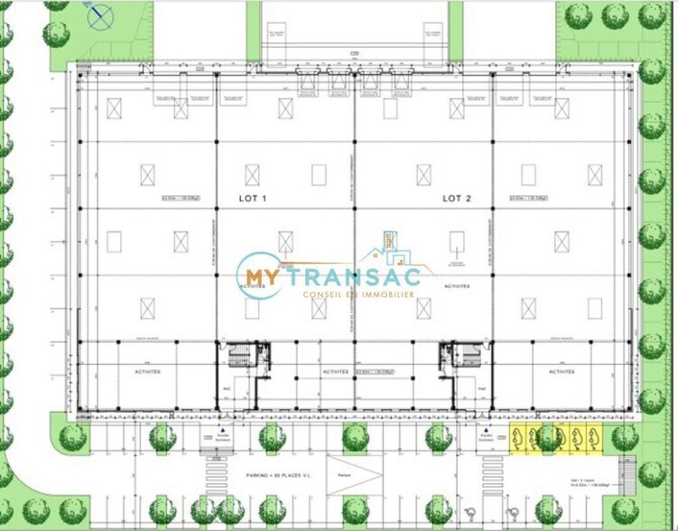 Industriel/Logistique dans Sucy-en-Brie à louer - Plan de site – Image 2 sur 3