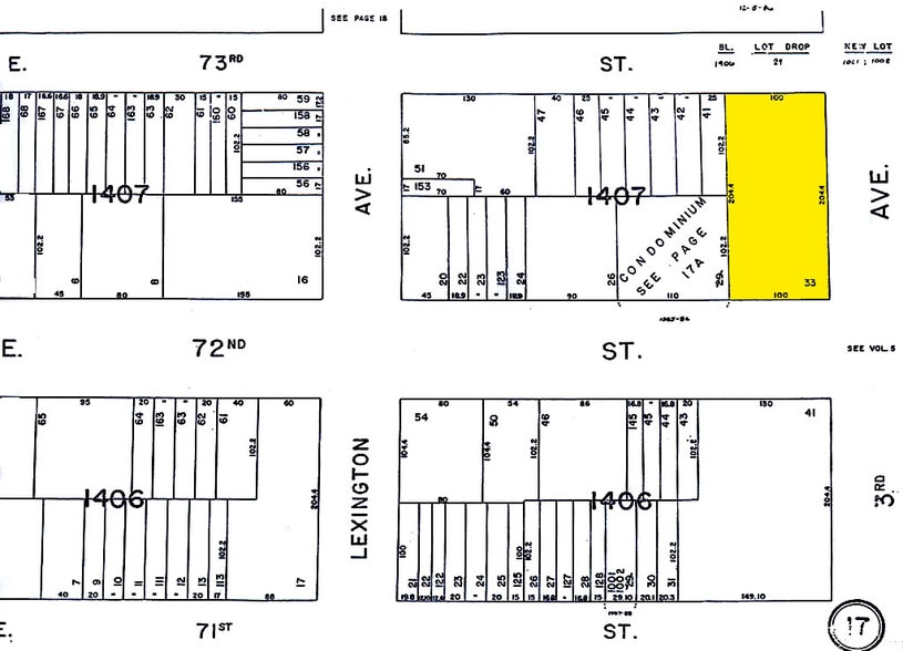 165 E 72nd St, New York, NY à louer - Plan cadastral – Image 2 sur 9