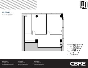 40 Skokie Blvd, Northbrook, IL à vendre Plan d’étage– Image 1 sur 1