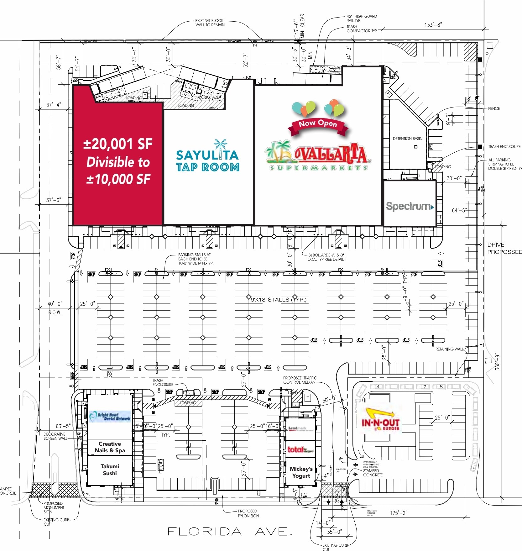 2701-2897 W Florida Ave, Hemet, CA à louer Plan de site– Image 1 sur 1