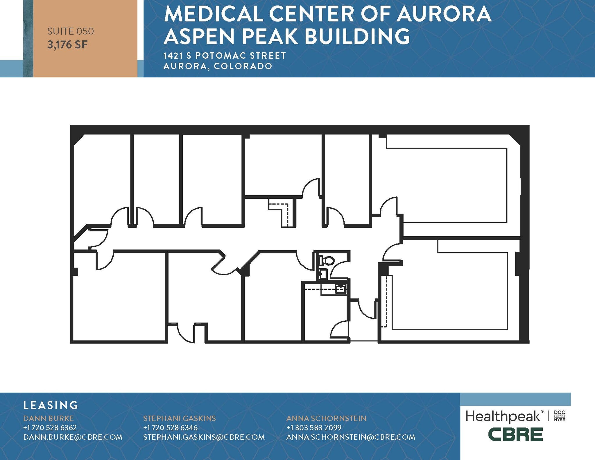 1411 S Potomac St, Aurora, CO à louer Plan d’étage– Image 1 sur 1