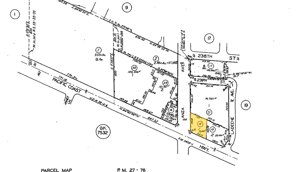 4135 Pacific Coast Hwy, Torrance, CA à louer - Plan cadastral – Image 3 sur 27