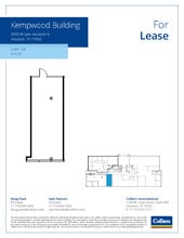 2930 W Sam Houston Pkwy N, Houston, TX à louer Plan d’étage– Image 1 sur 1