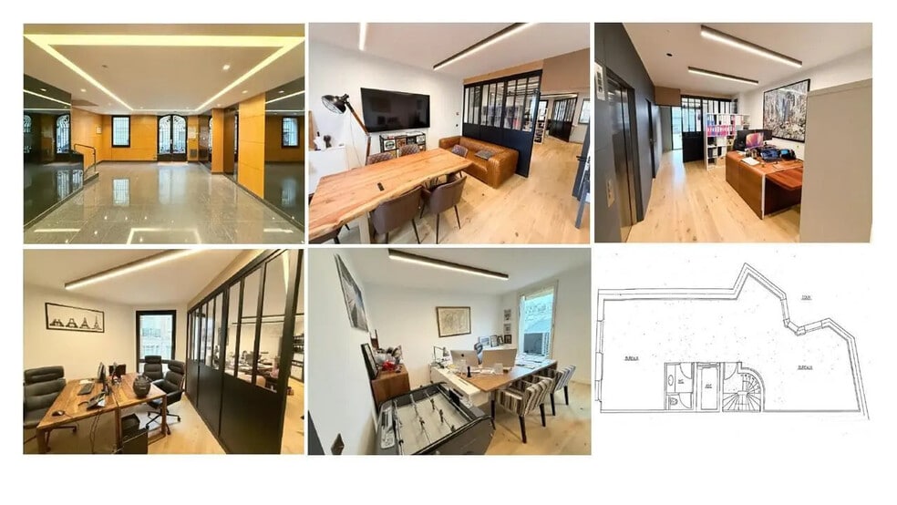 46 Rue Paul Valéry, Paris à louer - Plan d’étage – Image 2 sur 2