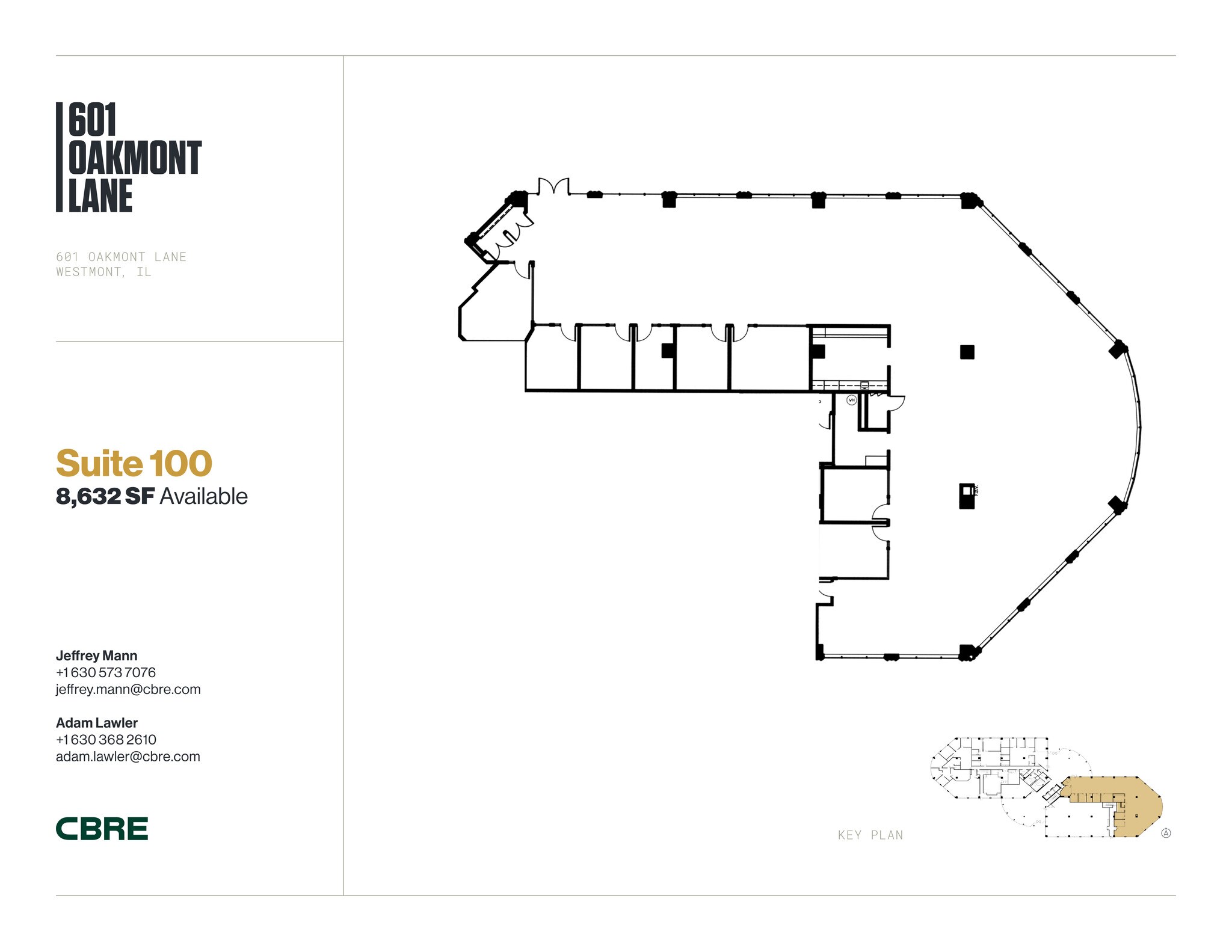 601 Oakmont Ln, Westmont, IL à vendre Plan d’étage– Image 1 sur 2