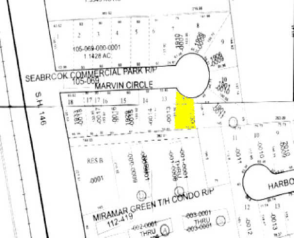 1909 Marvin Cir, Seabrook, TX à louer - Plan cadastral – Image 3 sur 8