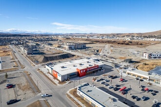 264 Park St, Cochrane, AB - Vue aérienne vue de carte