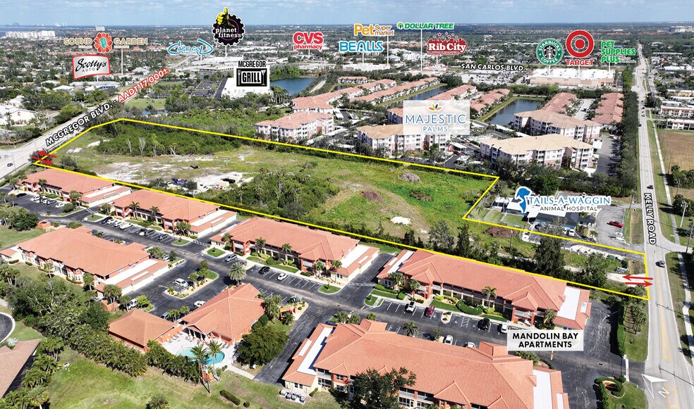 11982 Kelly Rd, Fort Myers, FL à vendre - Aérien – Image 3 sur 12