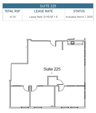 9909 Huennekens St, San Diego, CA à louer Plan d’étage– Image 1 sur 1