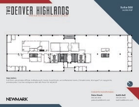 10375 E Harvard Ave, Denver, CO à louer Plan d’étage– Image 1 sur 1