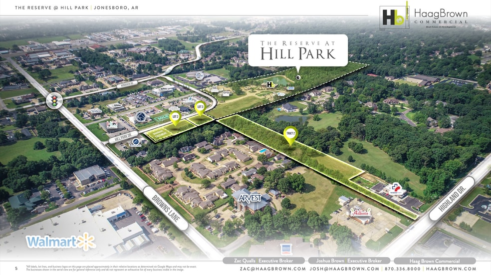 2301 Browns Ln, Jonesboro, AR à vendre - Aérien – Image 2 sur 11