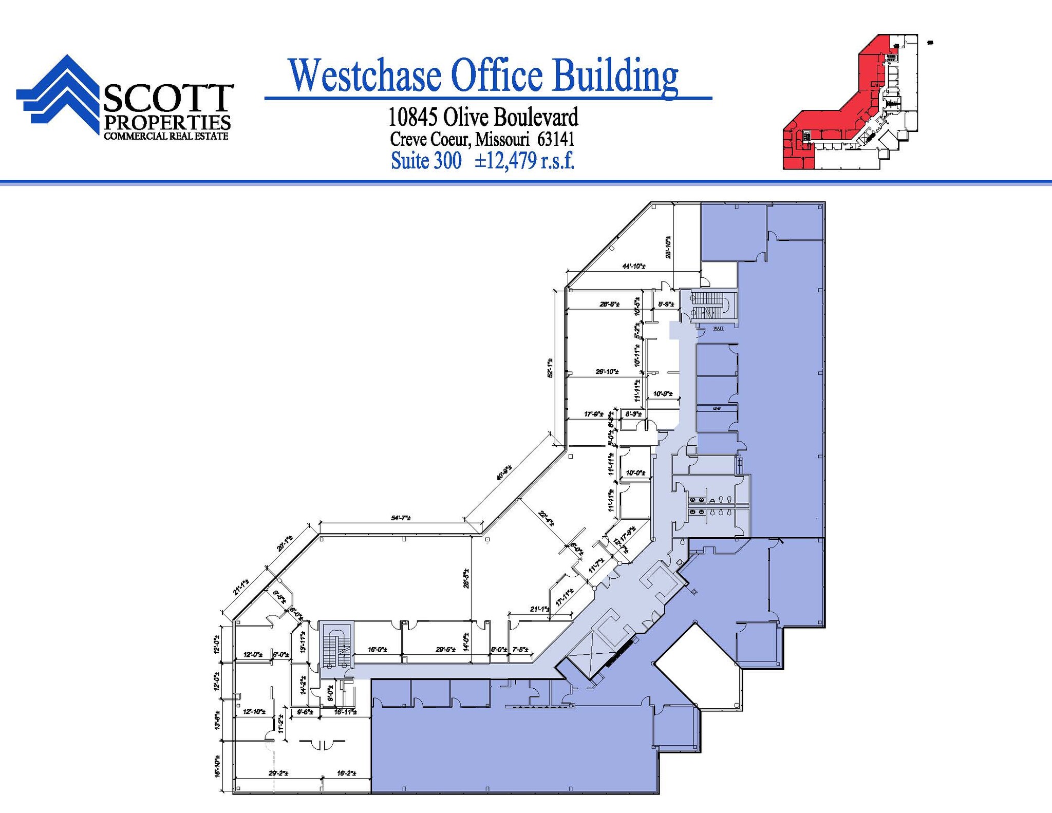 10845 Olive Blvd, Creve Coeur, MO à louer Photo intérieure– Image 1 sur 1