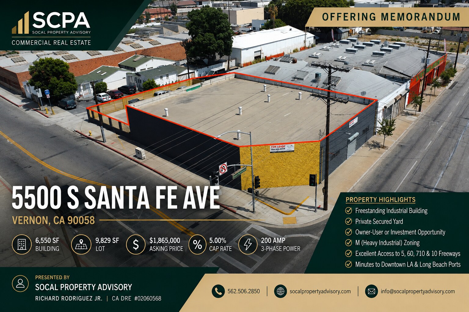 5500 S Santa Fe Ave, Vernon, CA à vendre Photo de l’immeuble– Image 1 sur 11