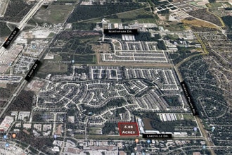 0 Lakeville Dr, Kingwood, TX - VUE AÉRIENNE vue de carte
