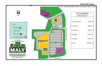 Plus de détails pour 1010 E Green Meadows Dr, Columbia, MO - Terrain à louer