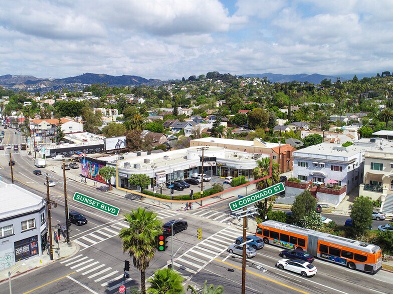 2501 W Sunset Blvd, Los Angeles, CA à louer - Aérien – Image 2 sur 5