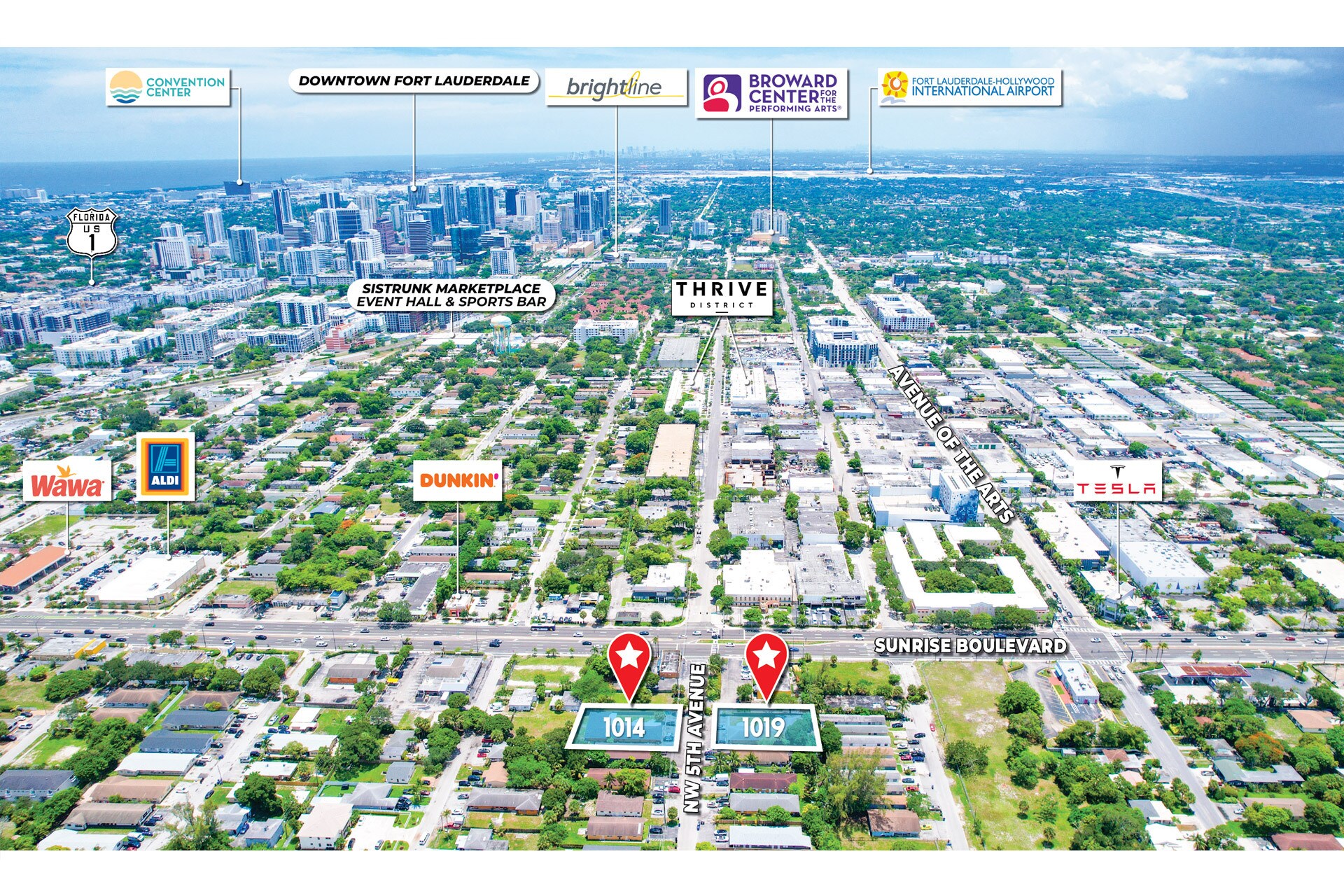 1014 NW 5th Ave, Fort Lauderdale, FL à vendre Photo principale– Image 1 sur 13