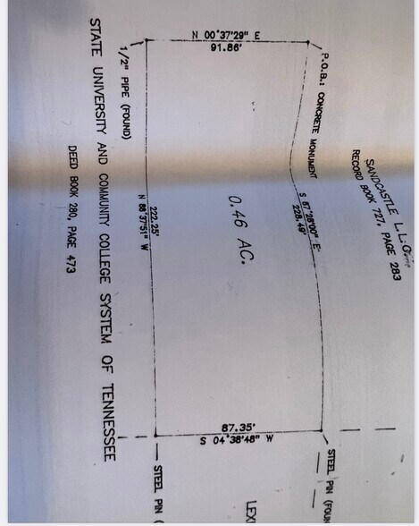 2001 N Willow Ave, Cookeville, TN à vendre - Plan cadastral – Image 2 sur 2