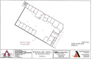 200 Metroplex Dr, Edison, NJ à louer Plan d’étage– Image 1 sur 1