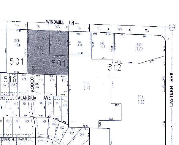 2165 E Windmill Ln, Las Vegas, NV à vendre - Plan cadastral – Image 2 sur 14