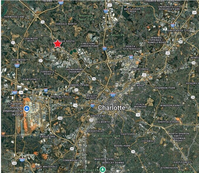 1110 Caldwell Williams Rd, Charlotte, NC à louer - Aérien – Image 2 sur 3