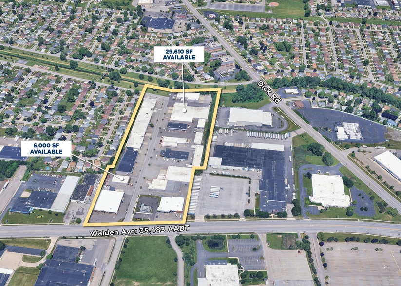 2640 Walden Ave, Buffalo, NY à louer - Aérien – Image 2 sur 14