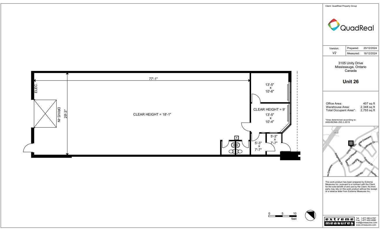 4181 Sladeview Cres, Mississauga, ON à louer Plan d’étage– Image 1 sur 1