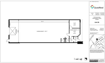 4181 Sladeview Cres, Mississauga, ON à louer Plan d’étage– Image 1 sur 1