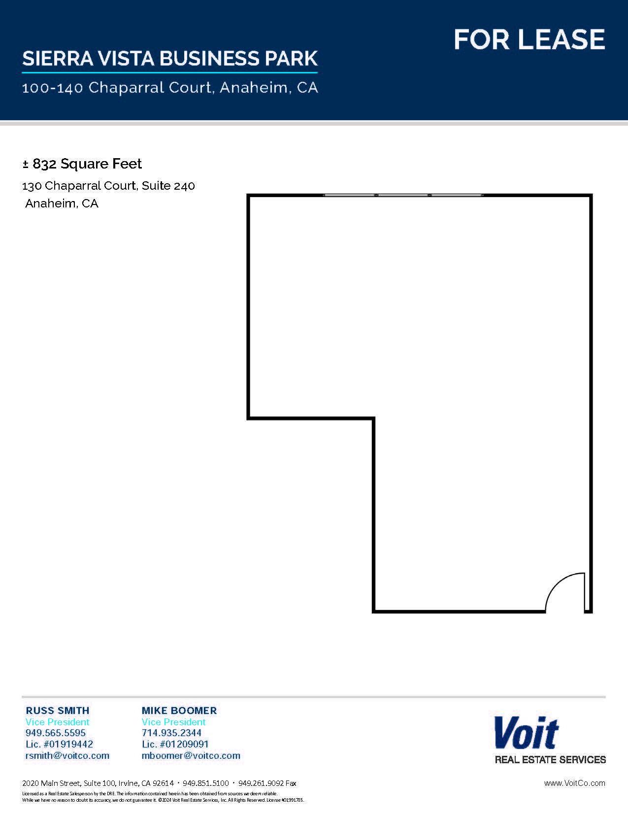 130 Chaparral Ct, Anaheim, CA à louer Plan d’étage– Image 1 sur 1