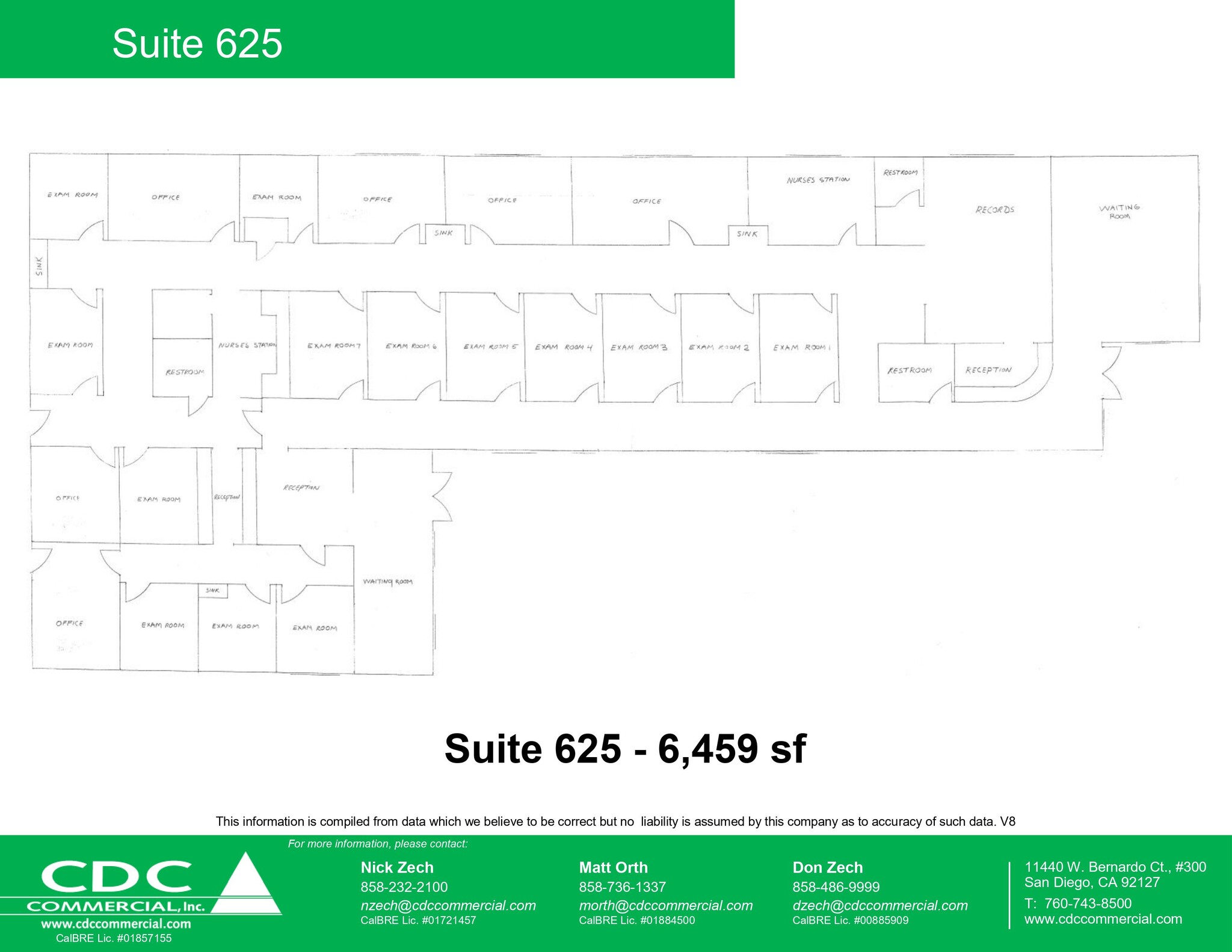 625-645 E Grand Ave, Escondido, CA à louer Plan d’étage type– Image 1 sur 1