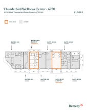 6750 W Thunderbird Rd, Peoria, AZ à louer Plan d’étage– Image 1 sur 1