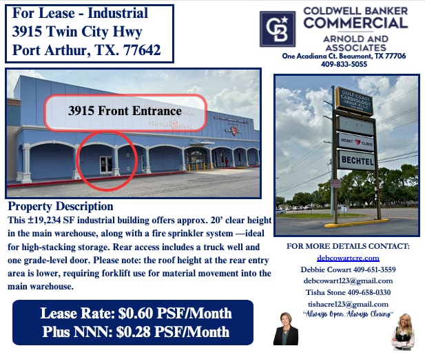 3719-3931 N Twin City Hwy, Port Arthur, TX à louer Photo intérieure– Image 1 sur 4