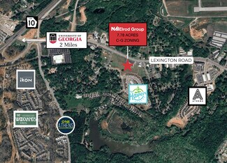Plus de détails pour 1934 Lexington Rd, Athens, GA - Terrain à vendre