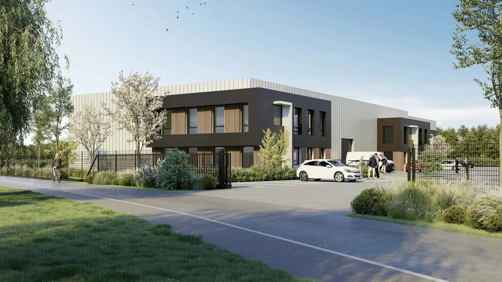 Local d’activités dans Avelin à louer - Photo de l’immeuble – Image 1 sur 3