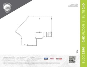 2398 E Camelback Rd, Phoenix, AZ à louer Plan d’étage– Image 1 sur 2