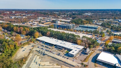 1020 E Whitaker Mill Rd, Raleigh, NC - Vue aérienne vue de carte
