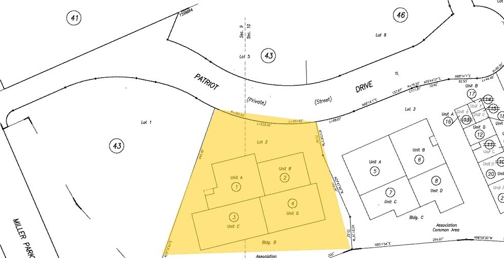 868 Patriot Dr, Moorpark, CA à vendre - Plan cadastral – Image 2 sur 3