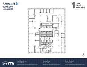 1 E Wacker Dr, Chicago, IL à louer Plan d’étage– Image 1 sur 1