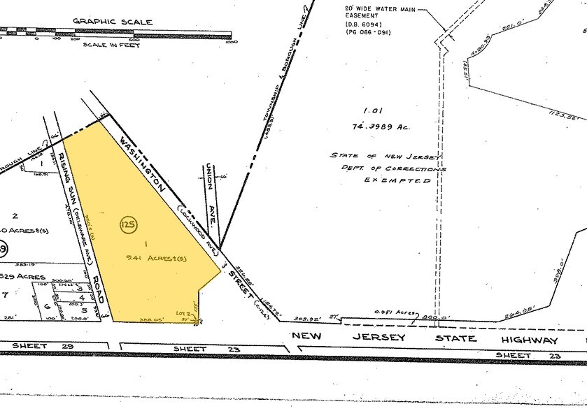 Route 130 & Dunns Mill Rd, Bordentown, NJ à louer - Plan cadastral – Image 3 sur 17