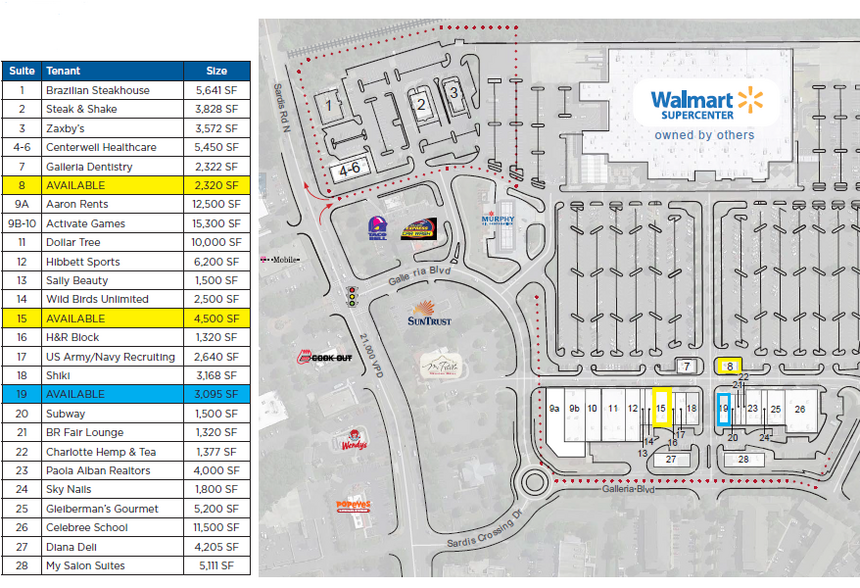 1916-1930 Sardis Rd N, Charlotte, NC à louer - Photo de l’immeuble – Image 2 sur 5