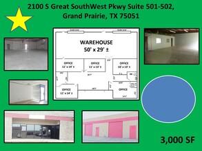 2100 S Great Southwest Pky, Grand Prairie, TX à louer Photo de l’immeuble– Image 1 sur 12