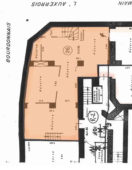 4 RUE DES BOURDONNAIS, Paris à vendre - Plan d’étage – Image 3 sur 3