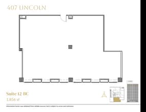 401-407 Lincoln Rd, Miami Beach, FL à louer Plan d’étage– Image 2 sur 5