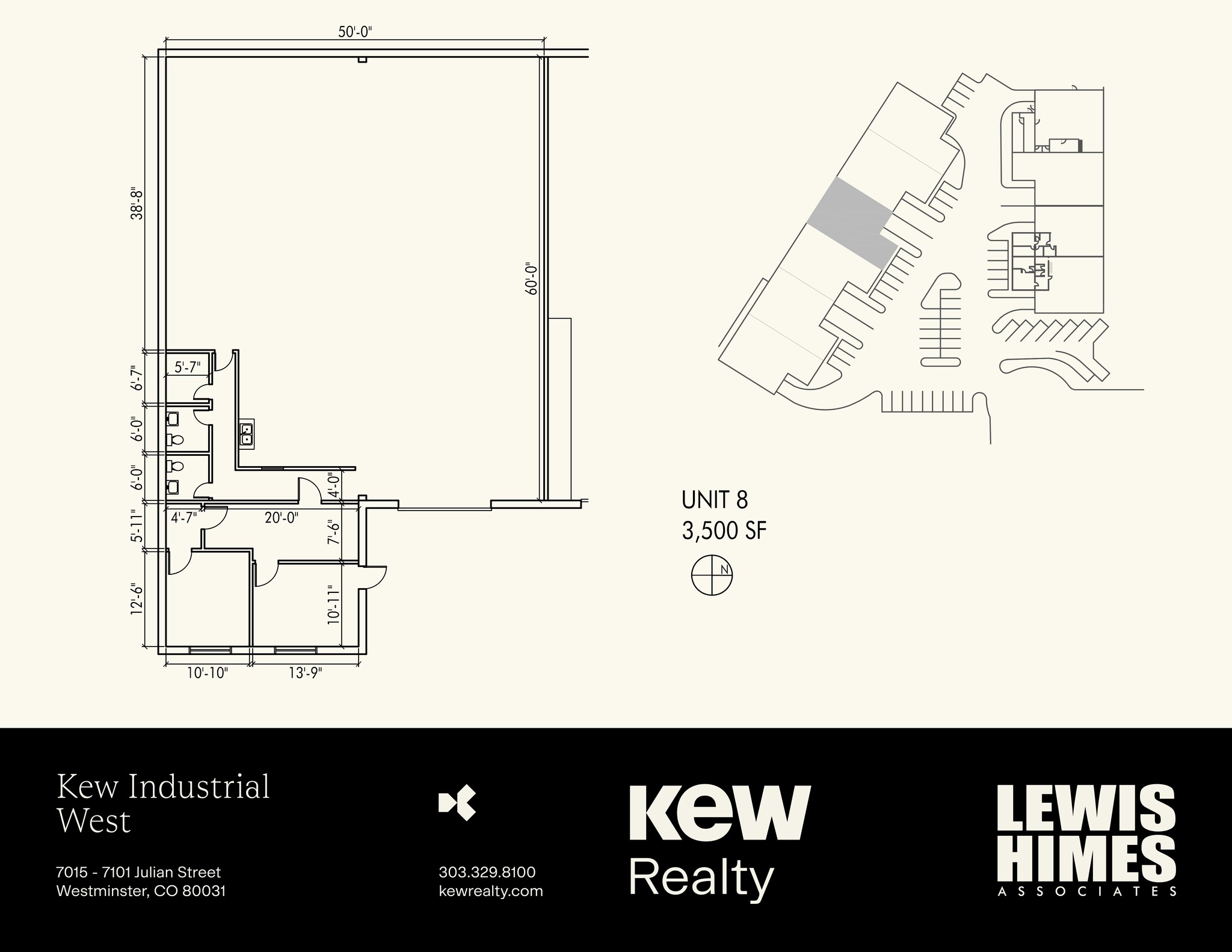 7101 Julian St, Westminster, CO à louer Plan de site– Image 1 sur 1