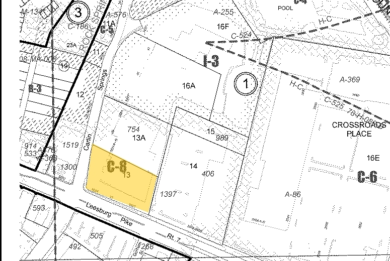 3511 Carlin Springs Rd, Falls Church, VA à louer - Plan cadastral – Image 3 sur 3